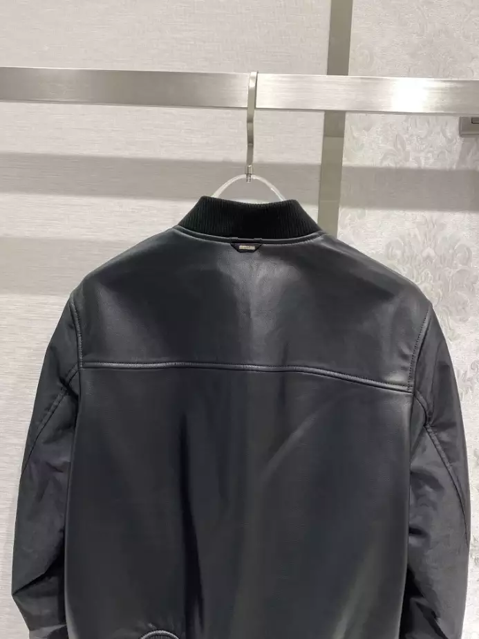 AllSeason 6843 Louis Vuitton Reversible Leather Nylon Blouson Jacket – LC014