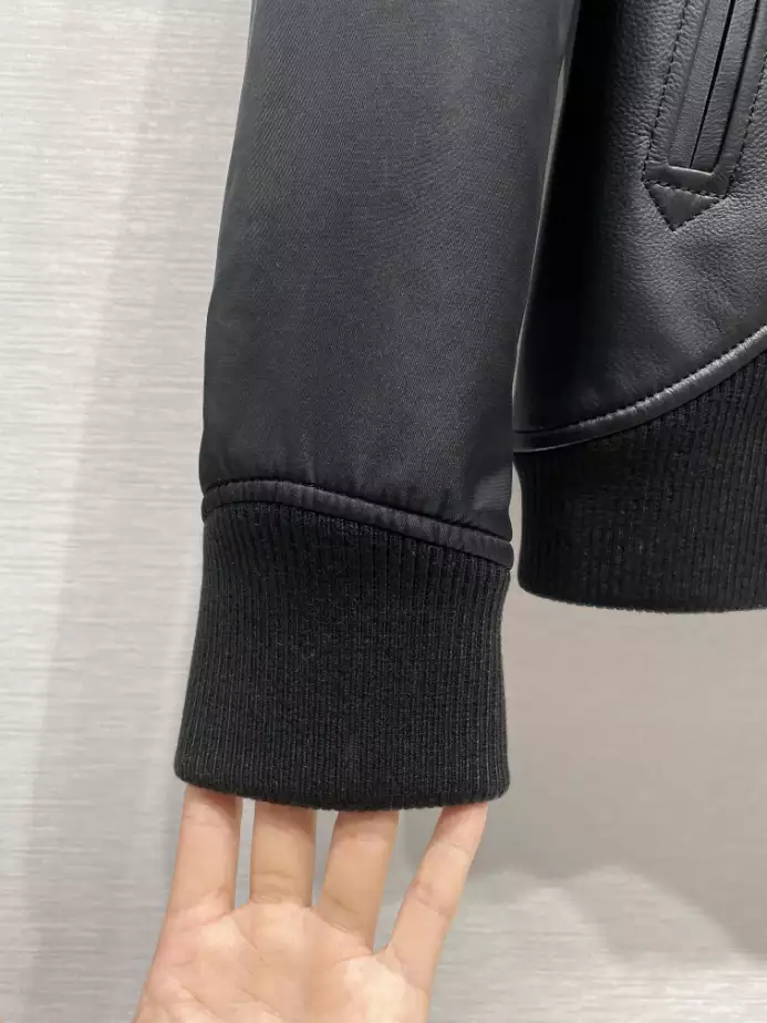 AllSeason 6843 Louis Vuitton Reversible Leather Nylon Blouson Jacket – LC014