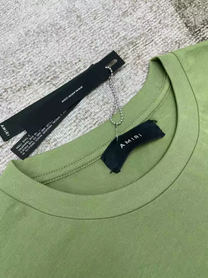 Amiri Cotton T-Shirt – AMS061 DailyWear 4940