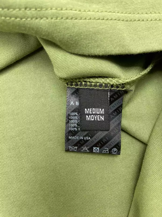 Amiri Cotton T-Shirt – AMS061 DailyWear 4940