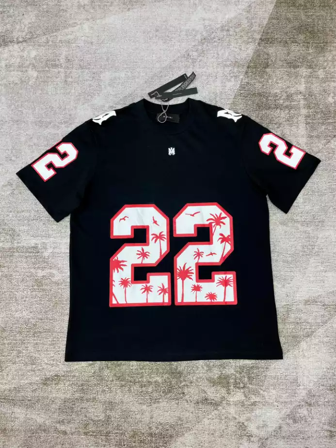 Amiri Cotton T-Shirt – AMS064 AllSeason 782