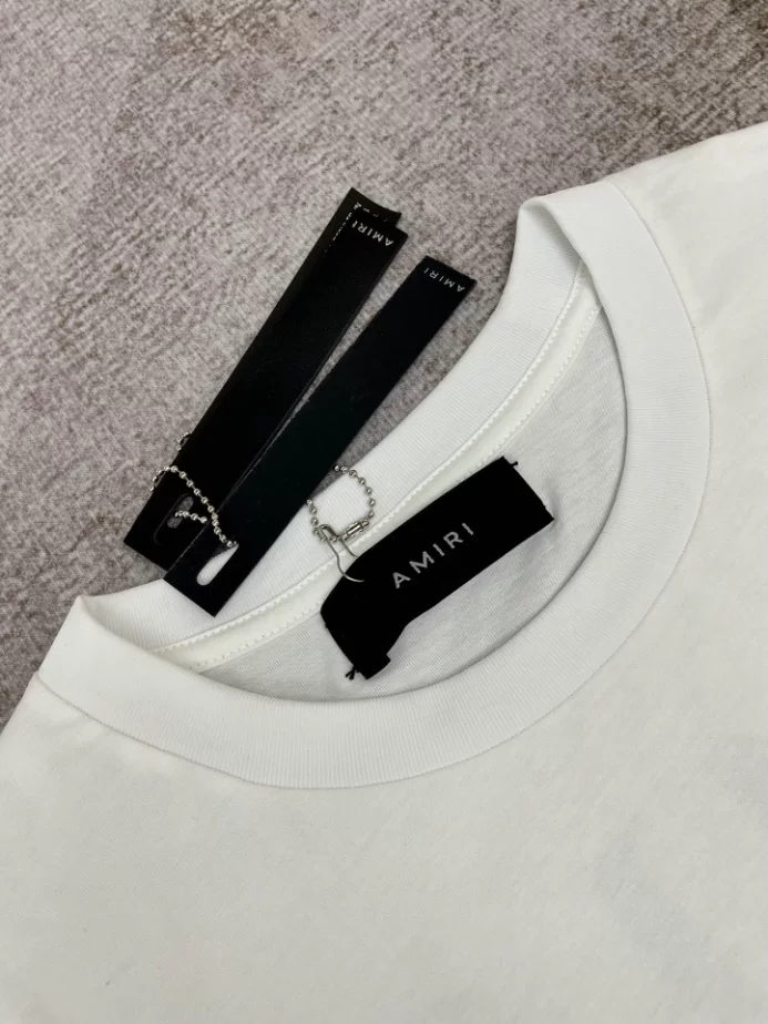 Amiri Cotton T-Shirt – AMS075 StreetReady 8111