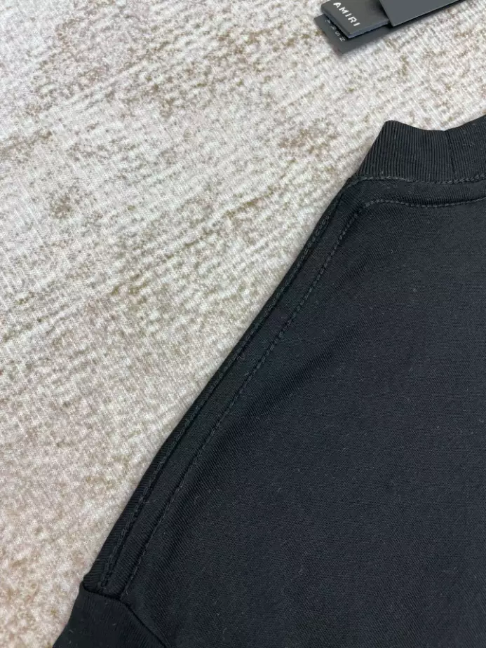 Amiri Cotton T-Shirt – AMS076 Comfortable 1773