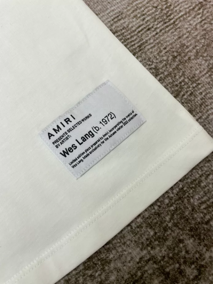 Amiri Cotton T-Shirt – AMS088 HighQuality 4206