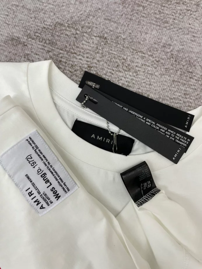 Amiri Cotton T-Shirt – AMS088 HighQuality 4206