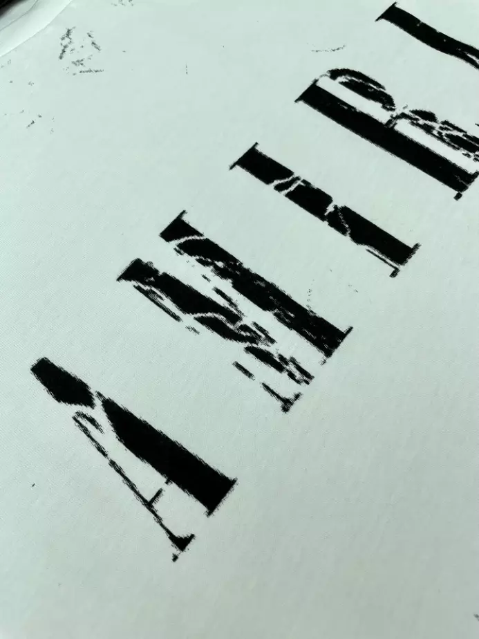 Amiri Cotton T-Shirt – AMS096 GoodFit 3327