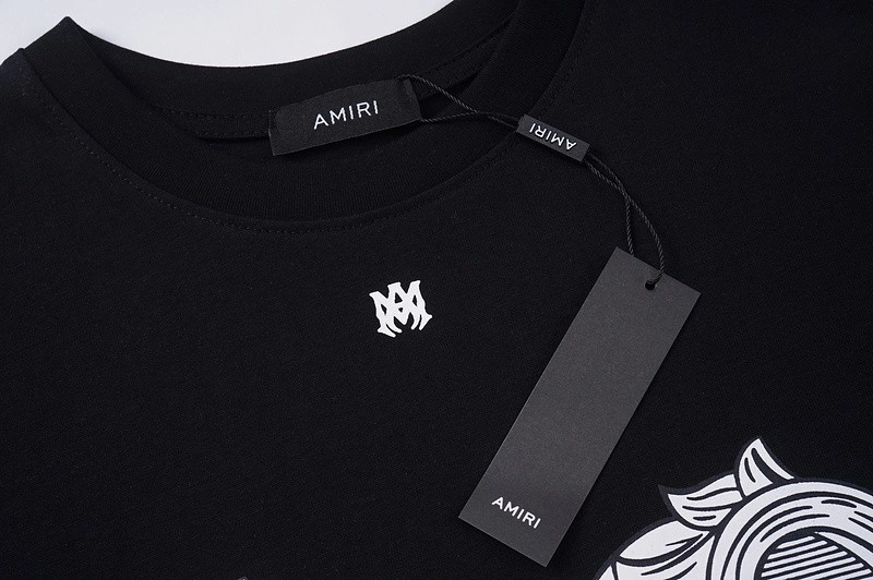 Amiri Logo-Print Cotton T-Shirt – AMS039 AllSeason 4685