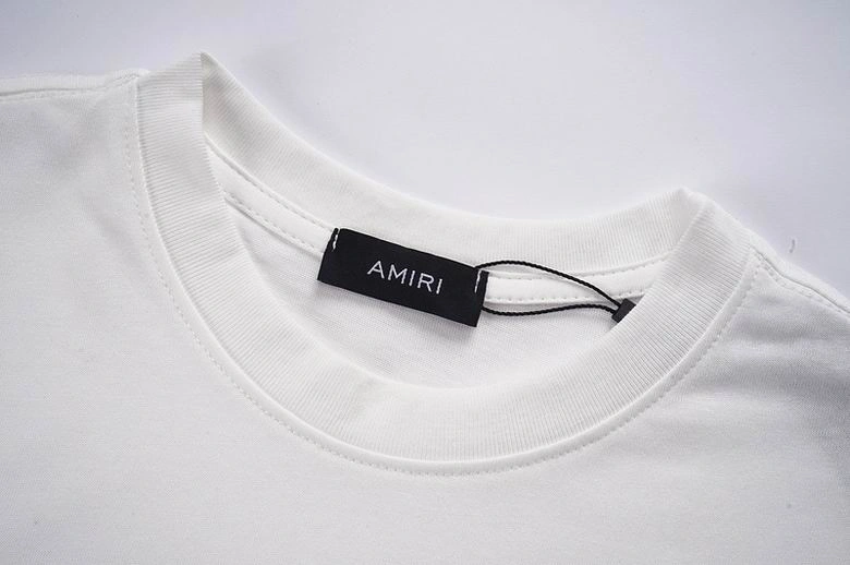 Amiri Logo-Print Cotton T-Shirt – AMS045 Fashionable 4880