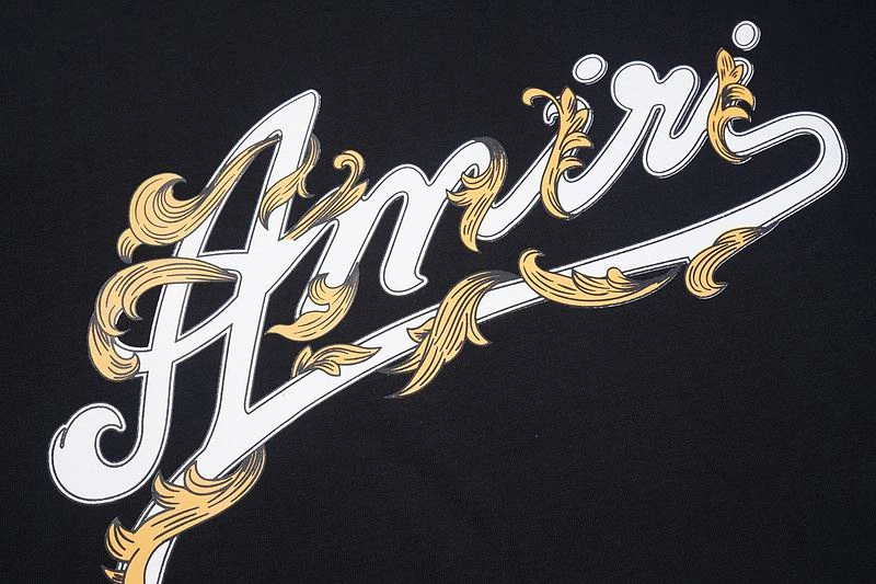 Amiri Logo-Print Cotton T-Shirt – AMS048 AllSeason 1554