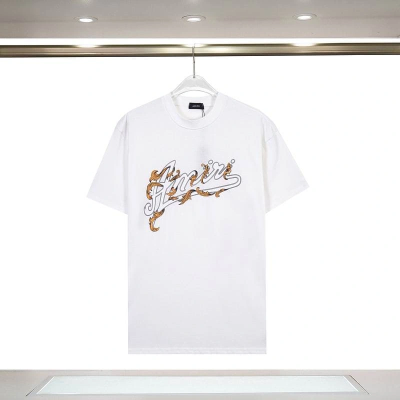 Amiri Logo-Print Cotton T-Shirt – AMS049 Popular 9904