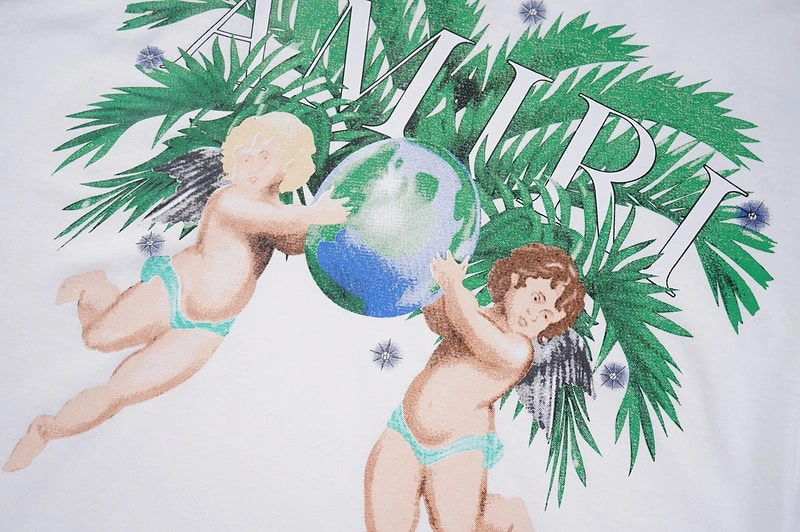 Amiri Logo-Print Cotton T-Shirt – AMS051 TopPick 287