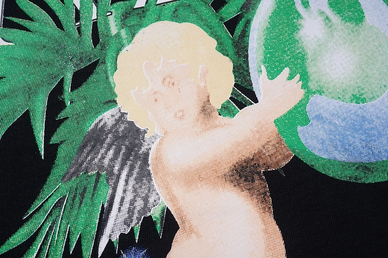 Amiri Logo-Print Cotton T-Shirt – AMS052 Fashionable 5228