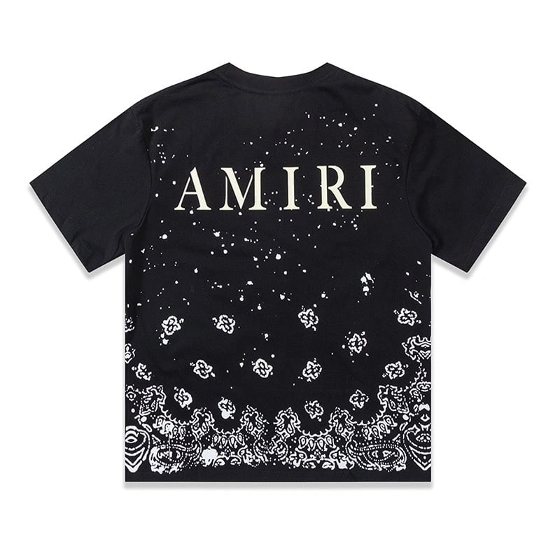 Amiri Logo-Print Cotton T-Shirt – AMS054 Comfortable 568
