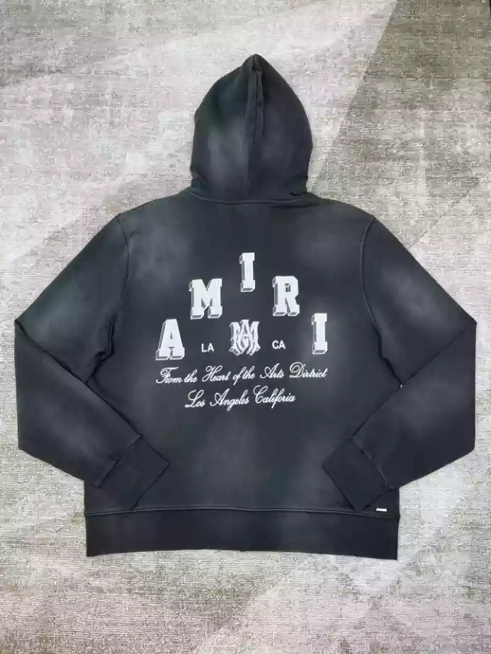 Amiri Ma Core Logo Zip Hoodie – SAV002 AllSeason 151