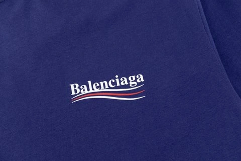 BALENCIAGA CLASSIC BLUE COKE SHORT SLEEVE – BBS052 BestValue 476