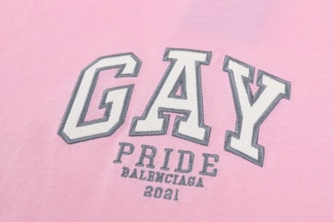 BALENCIAGA CLASSIC GAY PRIDE T-SHIRT – BBS065 Affordable 9990
