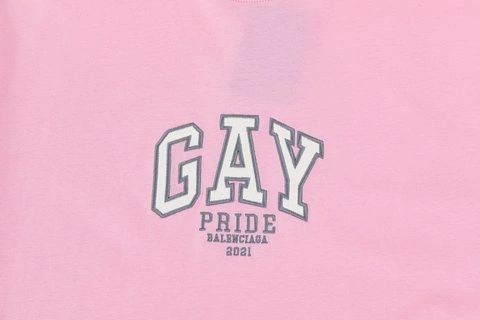 BALENCIAGA CLASSIC GAY PRIDE T-SHIRT – BBS065 Affordable 9990