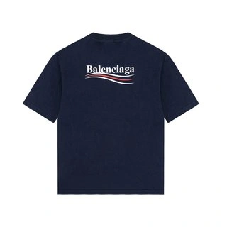 BALENCIAGA CLASSIC NAVY COKE SHORT SLEEVE – BBS053 SportInspired 354