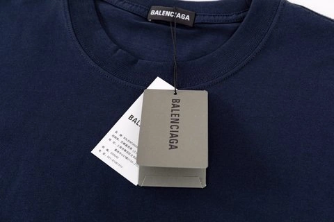 BALENCIAGA CLASSIC NAVY COKE SHORT SLEEVE – BBS053 SportInspired 354