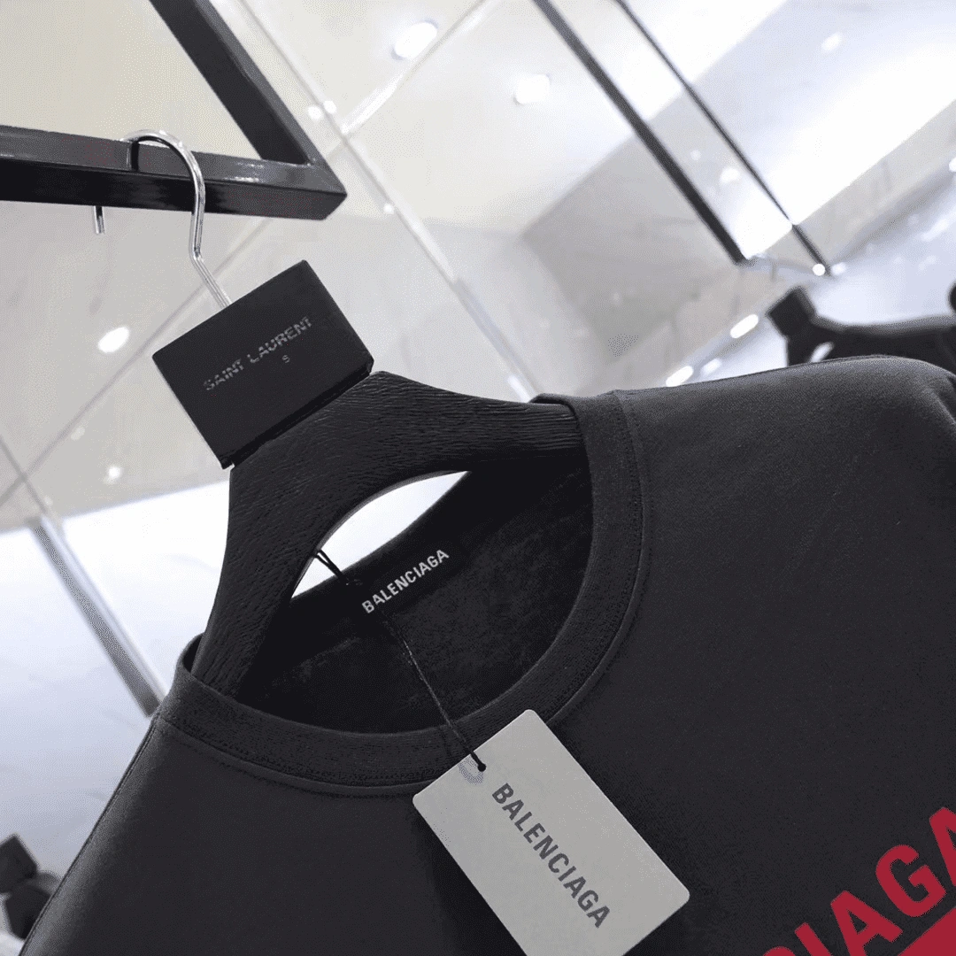 BALENCIAGA X-RATED BLACK COTTON-JERSEY T-SHIRT – BB39 SportInspired 5785 BALENCIAGA X-RATED BLACK COTTON-JERSEY T-SHIRT – BB39 SportInspired 5785