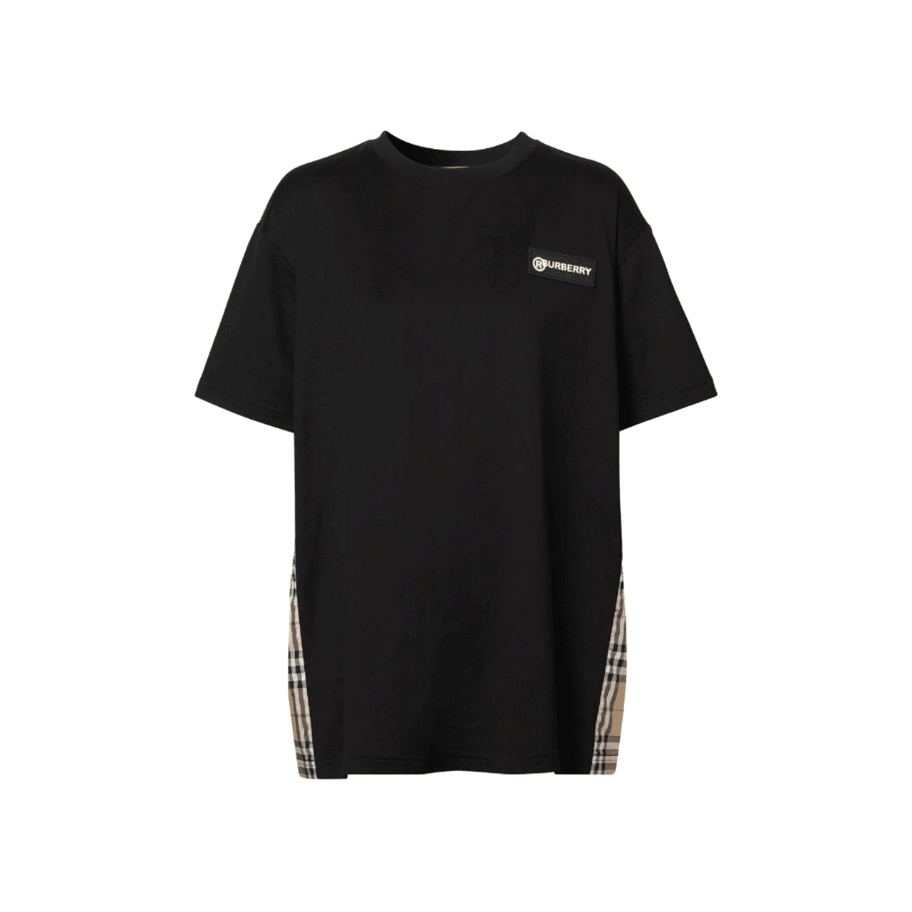 BURBERRY VINTAGE CHECK PANEL T-SHIRT – BBR62 NewStyle 6945