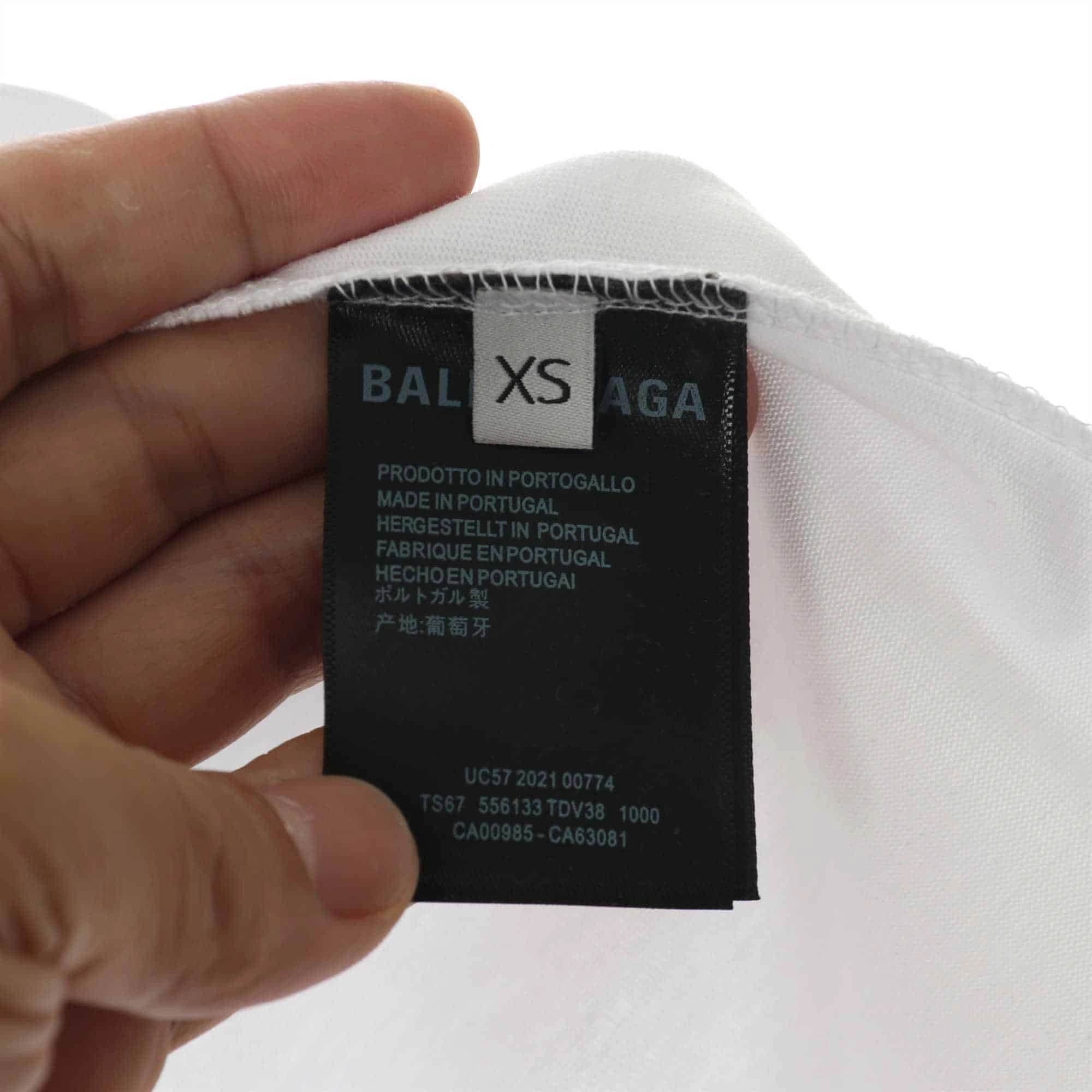 Balenciaga Classic White Coke Short Sleeve – BBS009 StreetReady 9671