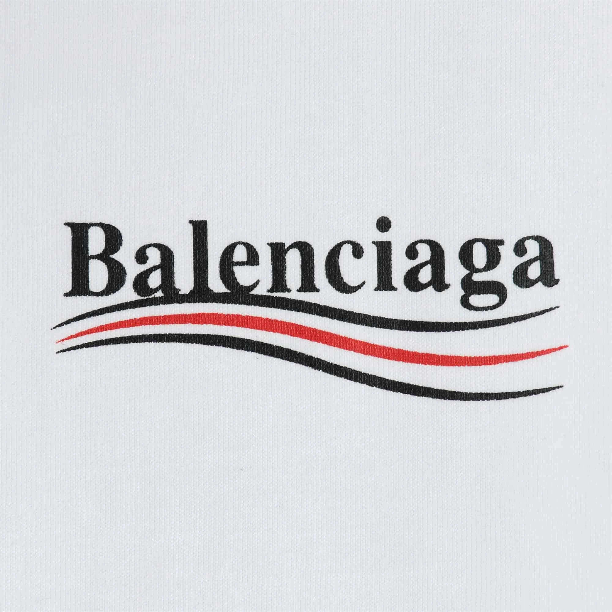 Balenciaga Classic White Coke Short Sleeve – BBS009 StreetReady 9671