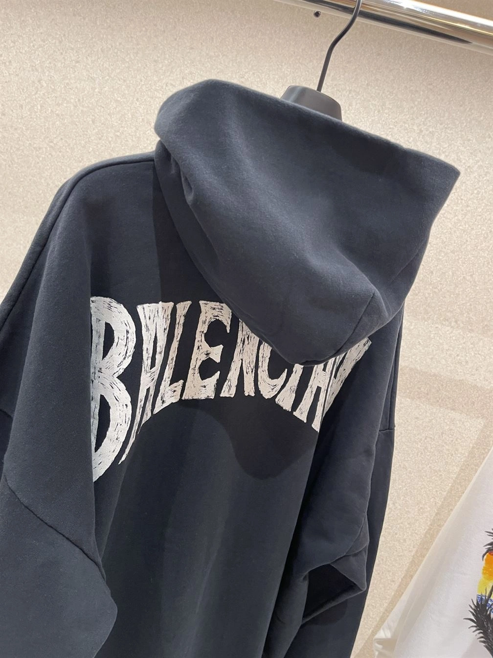 Balenciaga Hand Drawn Hoodie Medium Fit – SBH025 AllSeason 4143