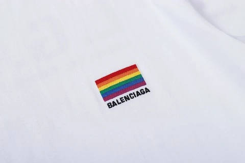 Balenciaga Rainbow Embroidery T-Shirt – BBS035 SmartChoice 6987