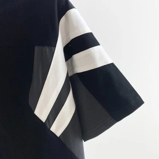 Balenciaga Retro Contrast Color T-Shirt – BBS031 Trendy 3993