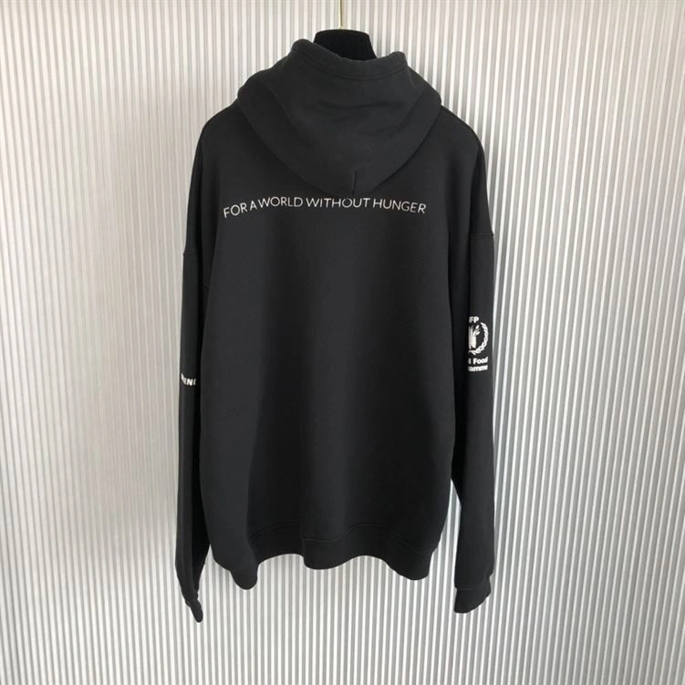 Balenciaga WFP Hoodie Medium Fit In Black – SBH028 NewStyle 7707 Balenciaga WFP Hoodie Medium Fit In Black – SBH028 NewStyle 7707