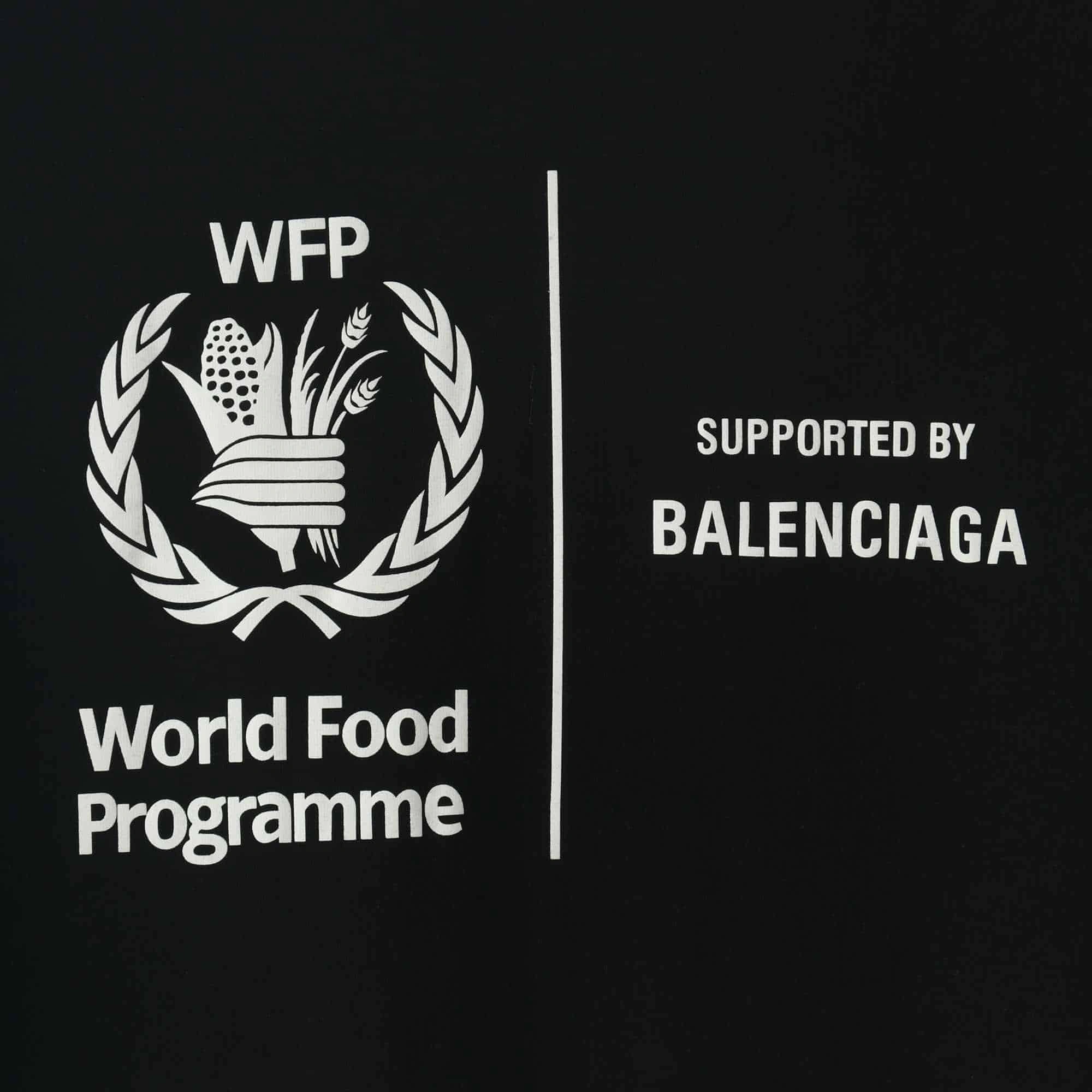 Balenciaga World Food Programme T-Shirt – BBS028 ModernLook 1417