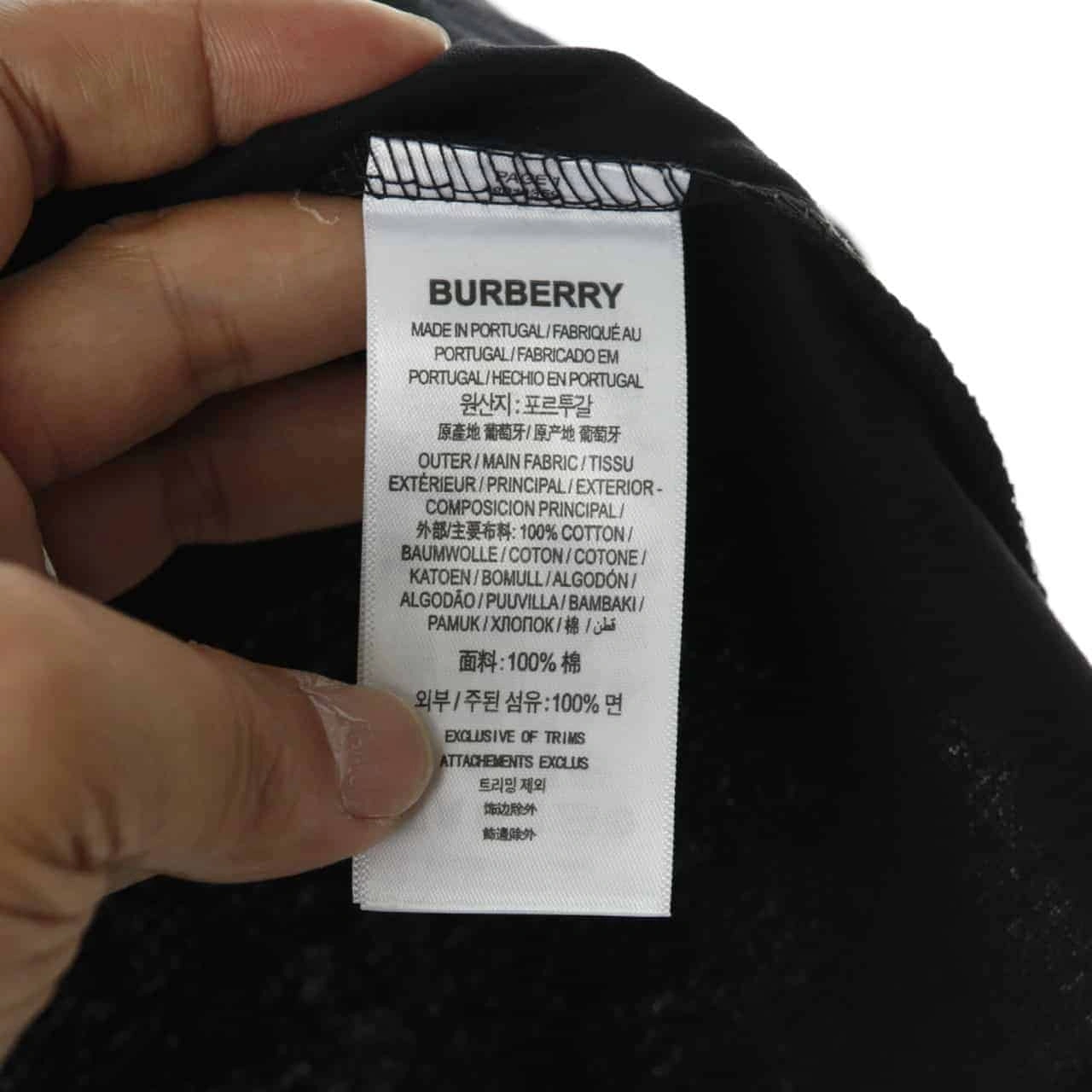 BestValue 2992 BURBERRY LONDON EMBROIDERED LOGO T SHIRT