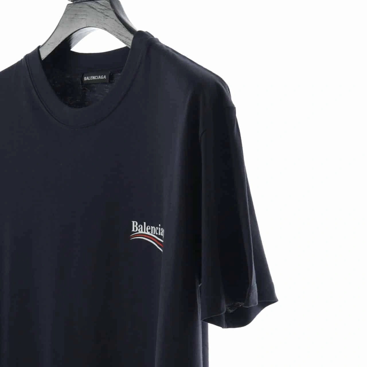 BestValue 7164 BALENCIAGA CLASSIC NAVY COKE SHORT SLEEVE