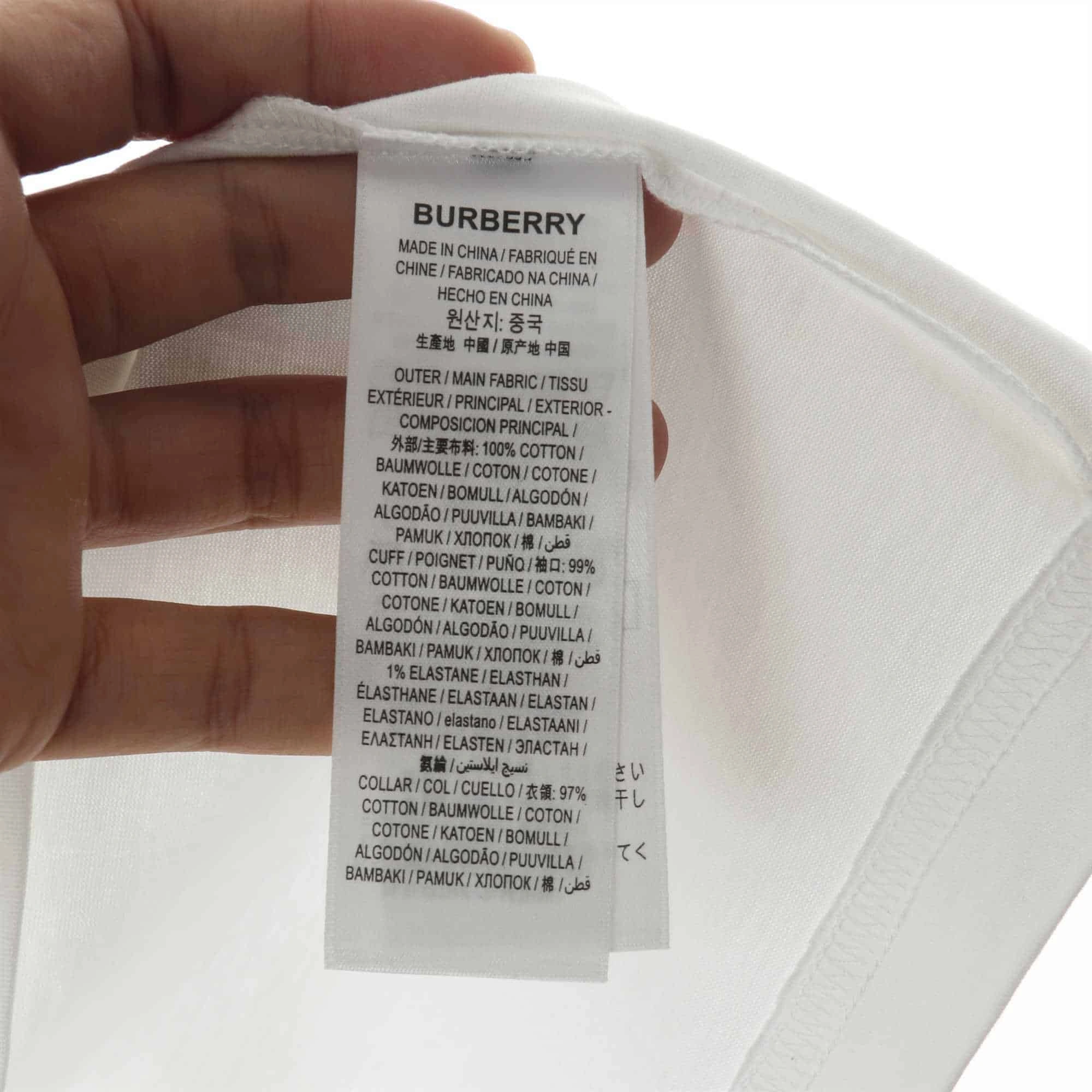 BestValue 7728 Burberry Teddy Bear Embroidered Logo T-shirt – BBRS13