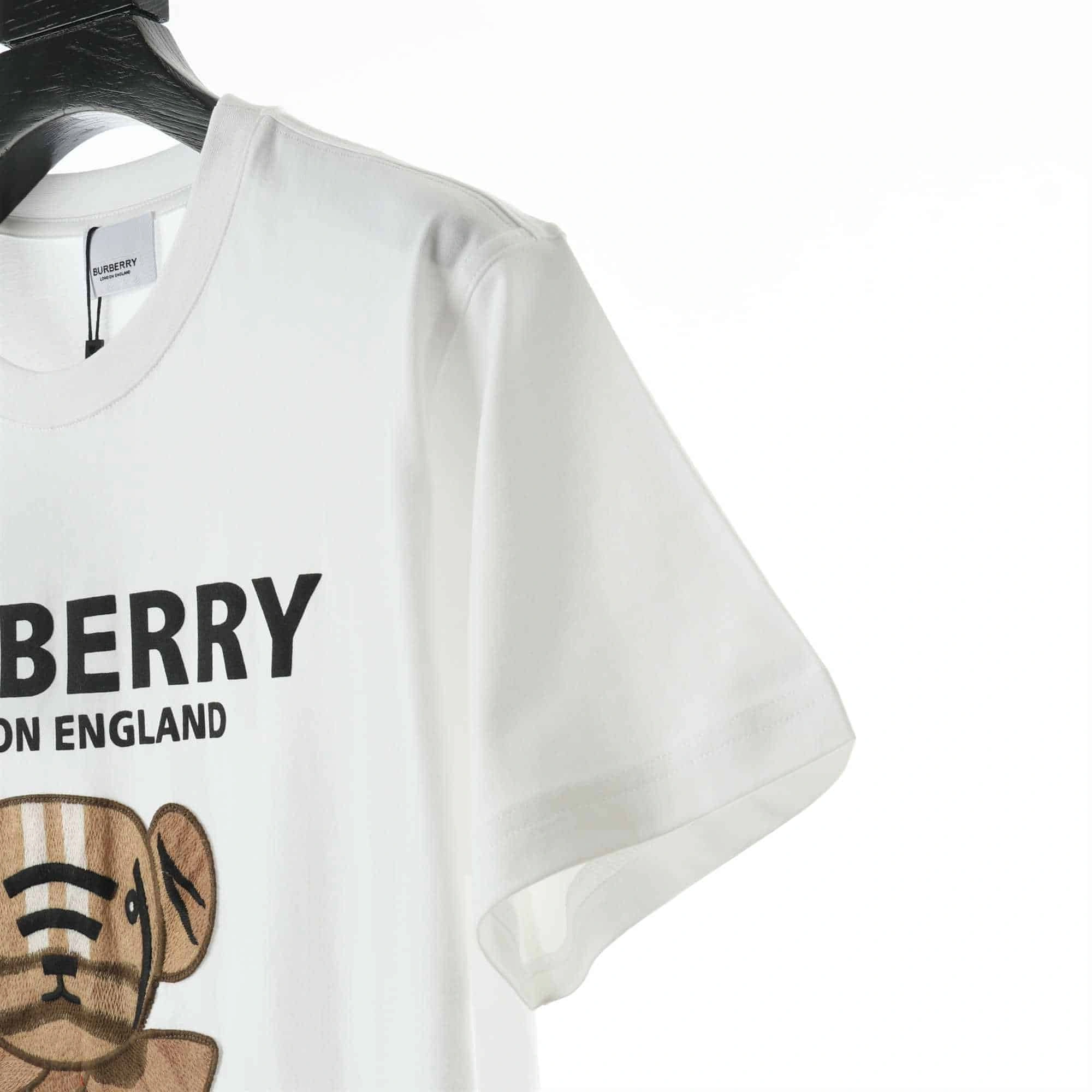 BestValue 7728 Burberry Teddy Bear Embroidered Logo T-shirt – BBRS13