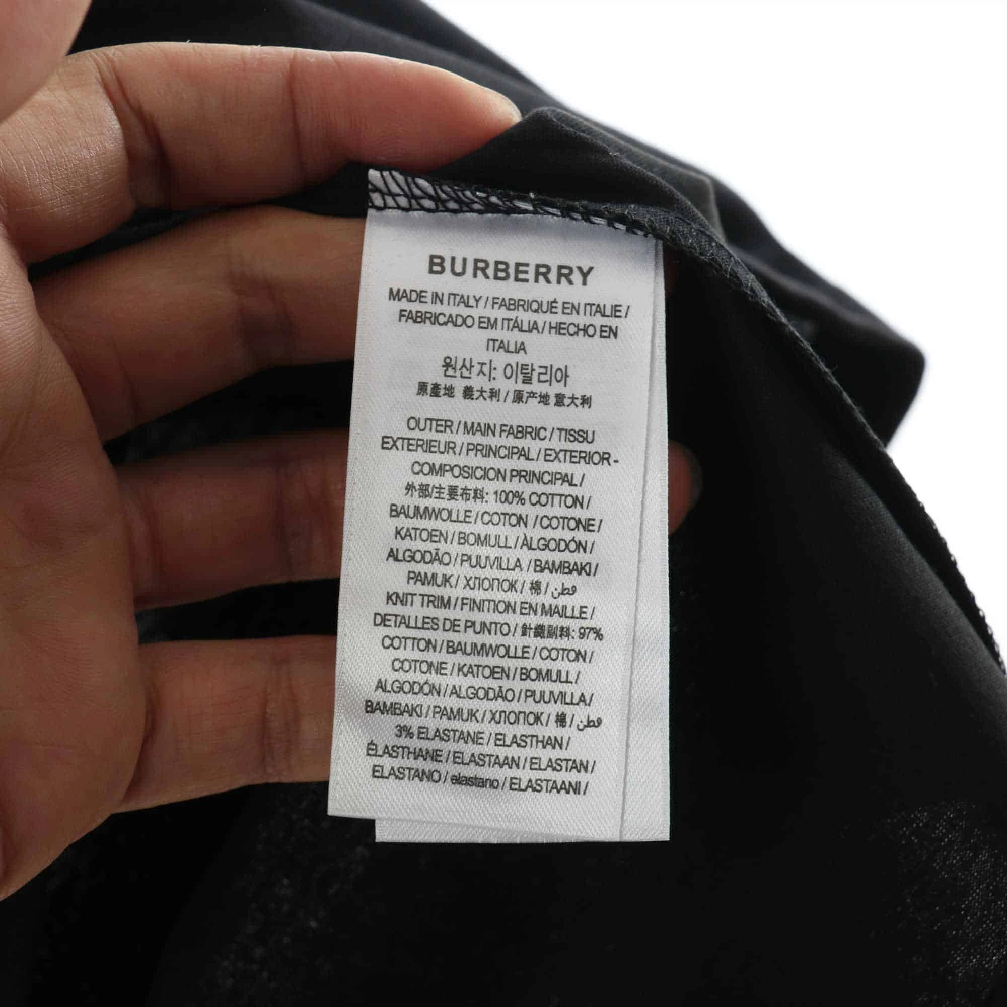 BestValue 8465 Burberry Monogram Motif Cotton Oversized T-Shirt – BBRS38