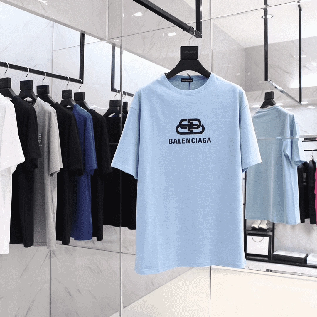 BestValue 9016 BALENCIAGA BB LOGO T-SHIRT – BB35