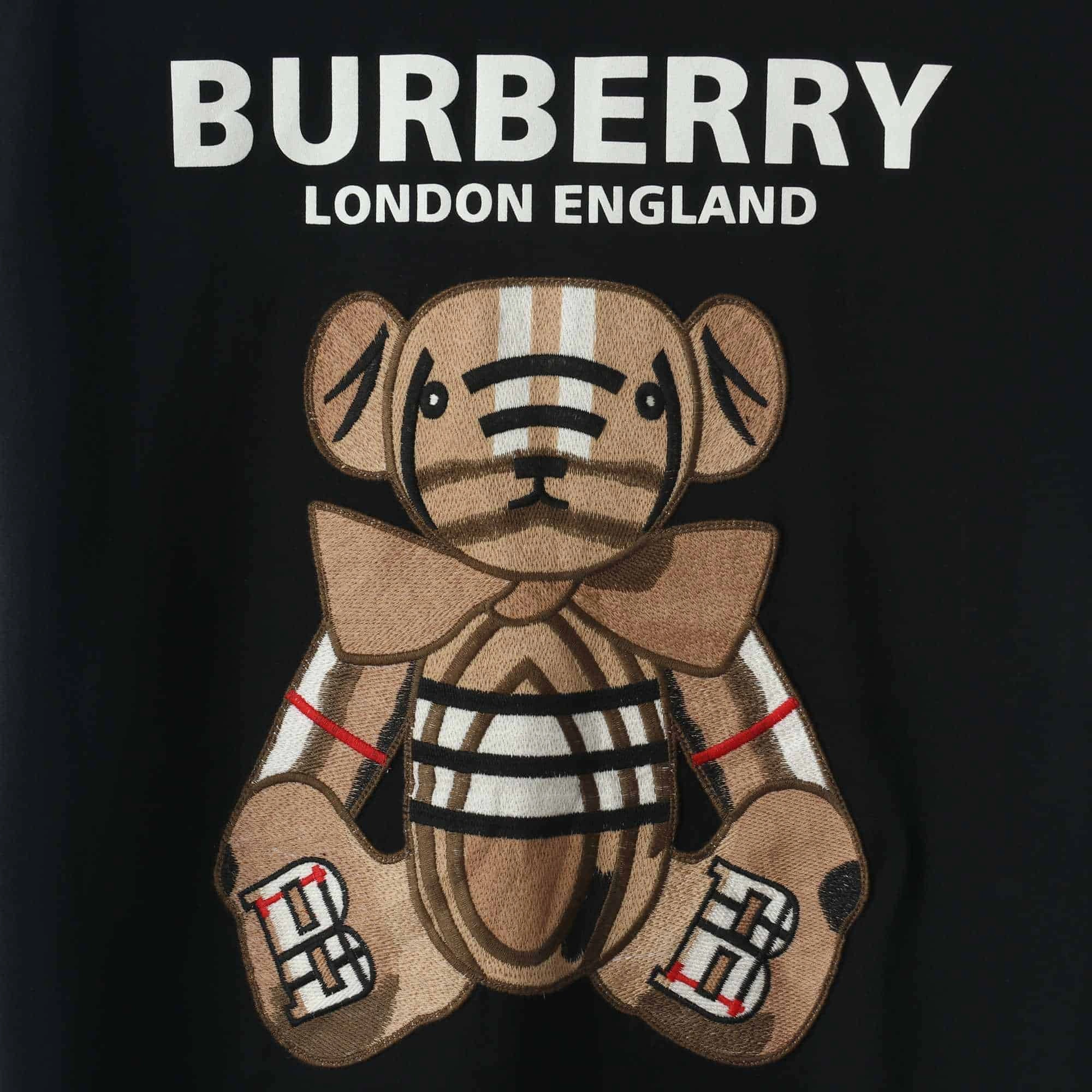 Burberry Teddy Bear Embroidered Logo T-shirt – BBRS14 GoAnywhere 8296