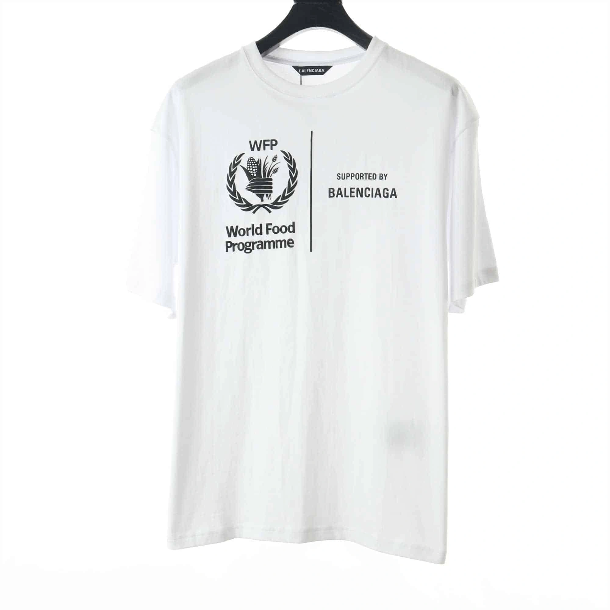 Comfortable 1485 Balenciaga World Food Programme T-Shirt – BBS027