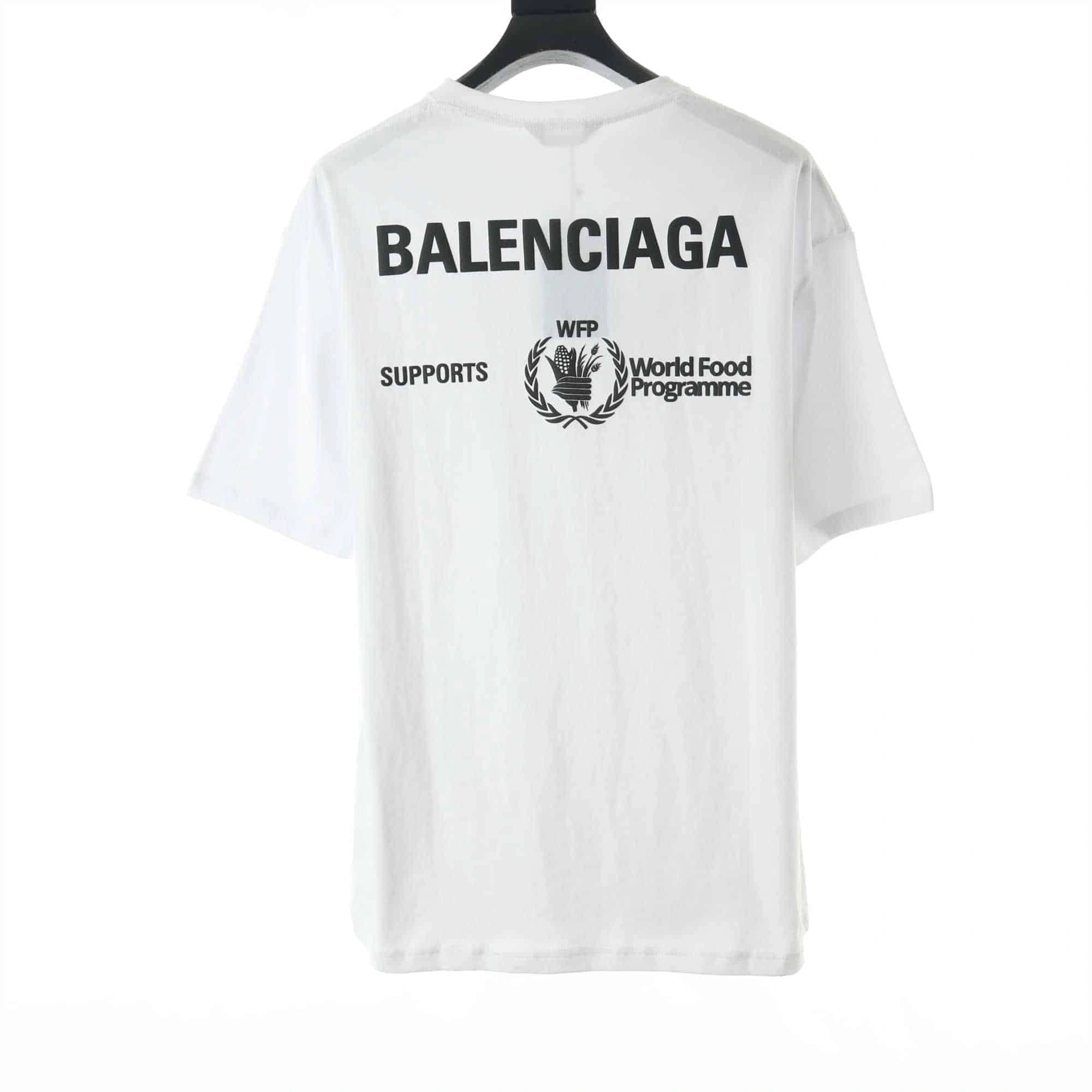 Comfortable 1485 Balenciaga World Food Programme T-Shirt – BBS027