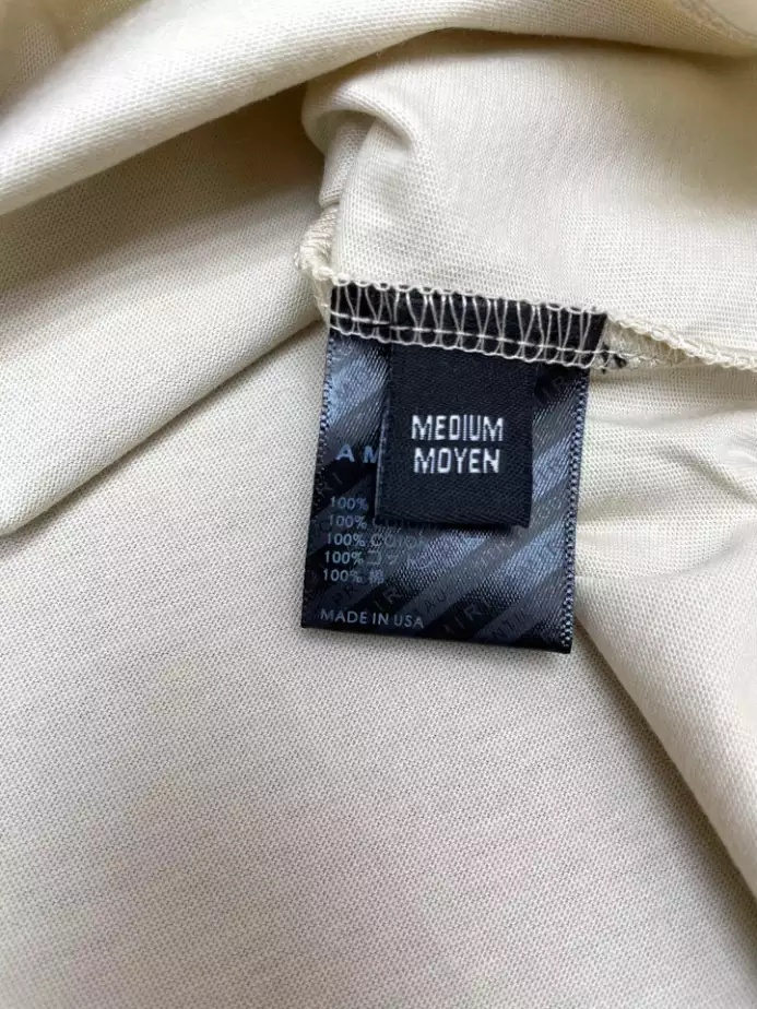 Comfortable 2438 Amiri Cotton T-Shirt – AMS080