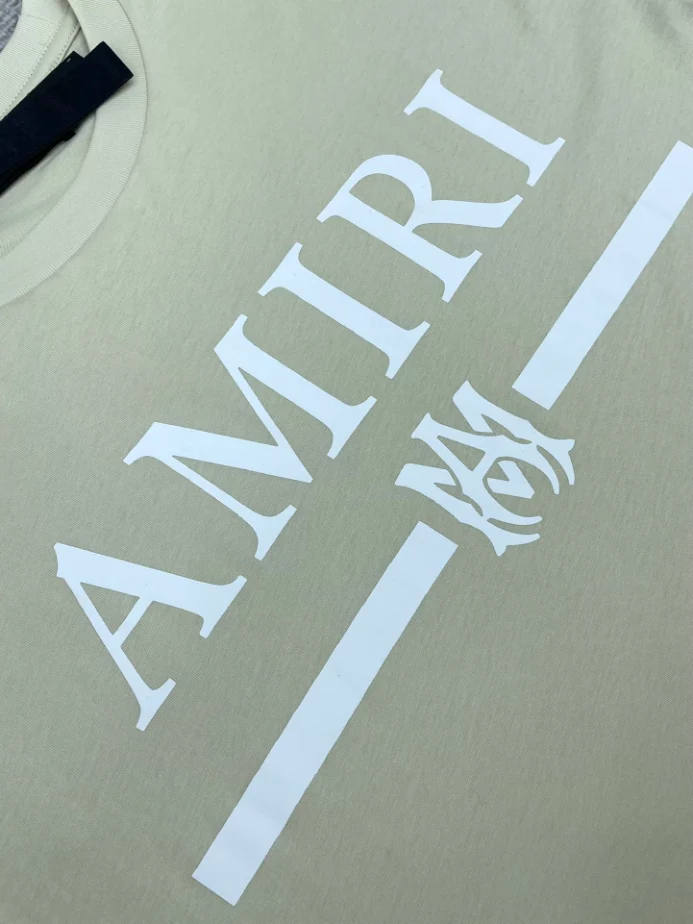 Comfortable 2438 Amiri Cotton T-Shirt – AMS080