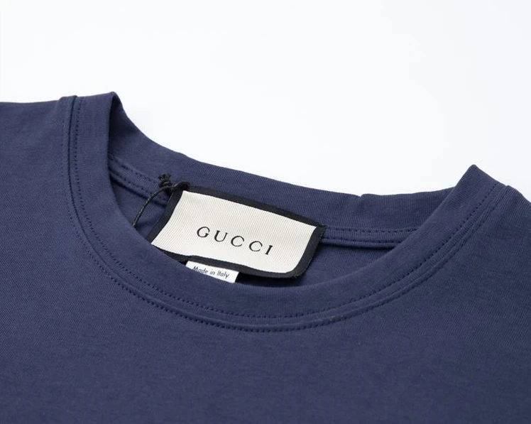 Comfortable 7537 GUCCI INTERLOCKING G STAR PRINT COTTON T-SHIRT – GCS155