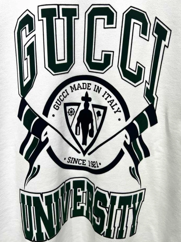 Comfortable 795 Gucci Cotton Jersey Printed Sweatshirt- GBH024