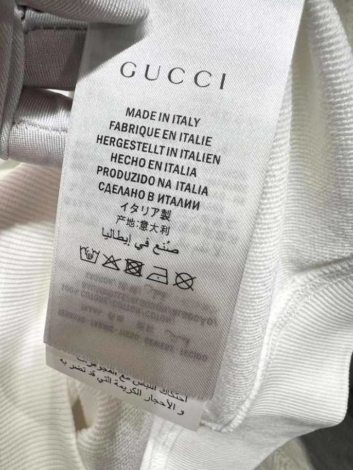 Comfortable 795 Gucci Cotton Jersey Printed Sweatshirt- GBH024