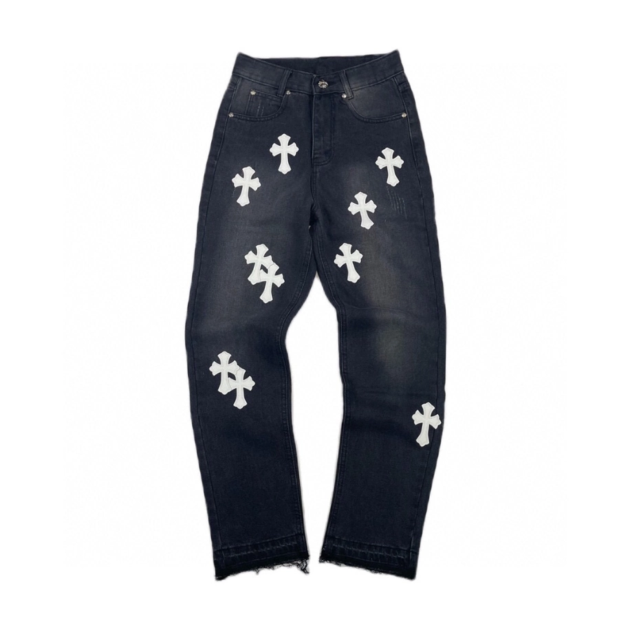 Cross Patch Jeans Chrome Hearts – AJ071 Trendy 3687