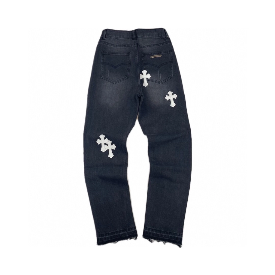 Cross Patch Jeans Chrome Hearts – AJ071 Trendy 3687