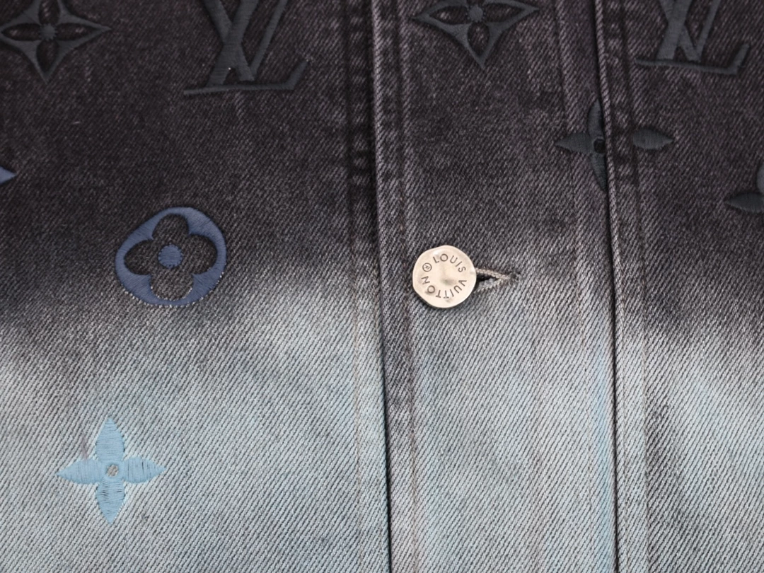 DailyWear 4382 Louis Vuitton Embroidered Denim Blouson Jacket – LC008