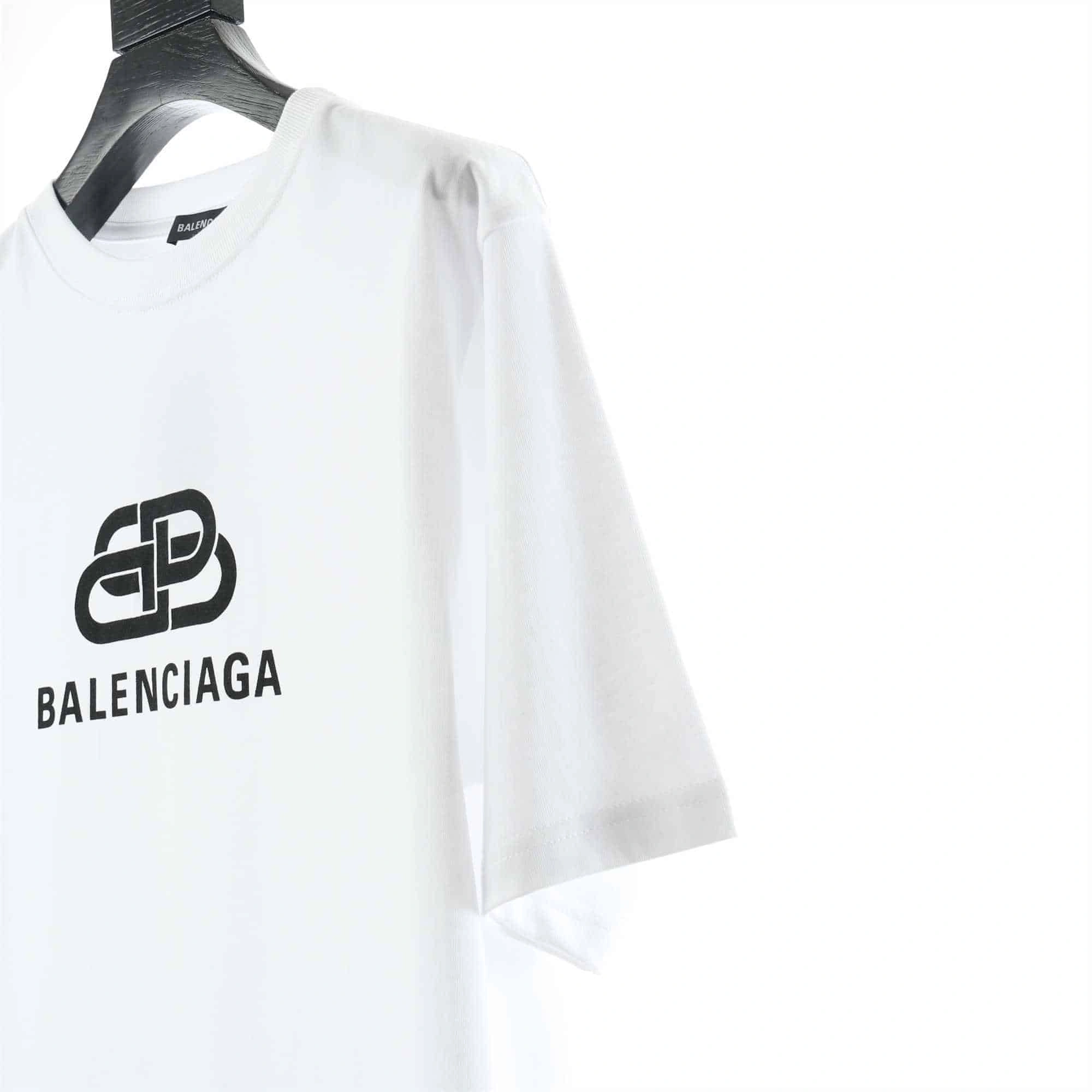 DailyWear 8555 Balenciaga Metallic Printed Cotton Jersey T-Shirt – BBS014